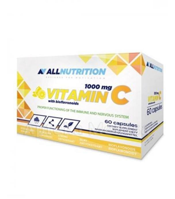 ALLNUTRITION Witamina C 1000 + bioflawonoidy - 60 kaps. - ważny do 2024-11-30