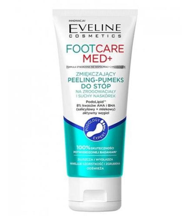 Eveline Cosmetics Foot Care Med+ Zmiękczający peeling-pumeks do stóp, 100 ml