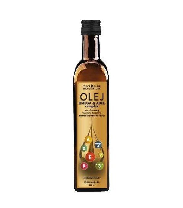 Złote oleje Olej Omega & ADEK, 250 ml