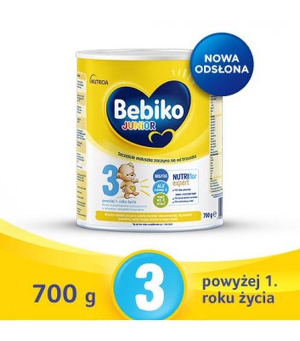 Bebiko Junior 3 Nutriflor Expert, 700 g, Mleko modyfikowane po 1. roku życia