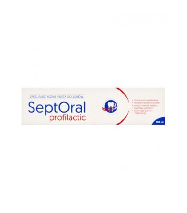 SeptOral Profilactic Specjalistyczna pasta do zębów, 100 ml - cena, opinie, wskazania