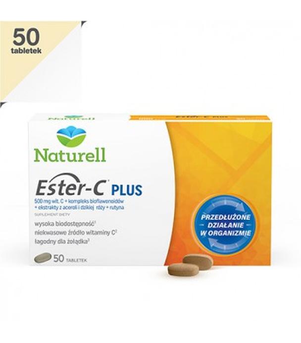 NATURELL Ester-C PLUS, 50 tabl. - ważny do 2025-01-01