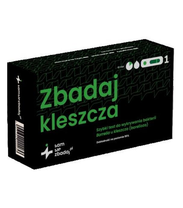 Zbadaj Kleszcza szybki test do wykrywania boreliozy u kleszcza, 1 sztuka