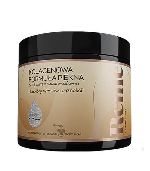 REME KOLAGENOWA FORMUŁA PIĘKNA Caffe latte o smaku waniliowym, 150 g - ważny do 2025-09-14