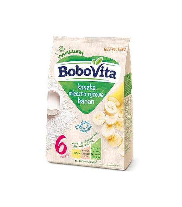 BOBOVITA Kaszka mleczno-ryżowa o smaku bananowym po 6 miesiącu, 230 g