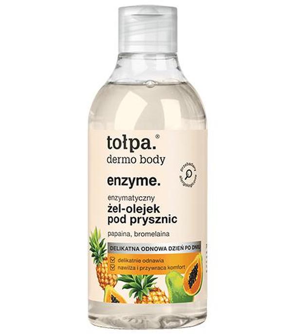 Tołpa Dermo Body Enzyme Enzymatyczny Żel-Olejek pod prysznic, 300 ml, cena, opinie, właściwości