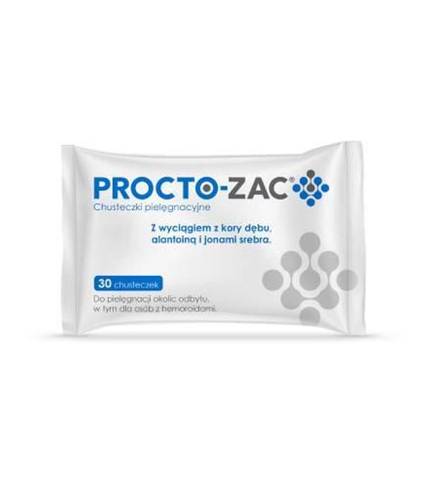 PROCTO-ZAC Chusteczki pielęgnacyjne, 30 sztuk