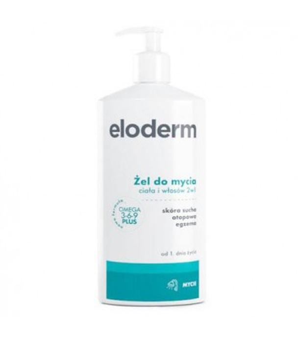 ELODERM Żel do mycia ciała i włosów 2w1 - 400 ml Do suchej skóry - cena, opinie, stosowanie