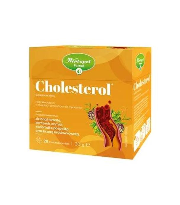 Herbapol Cholesterol herbata, 20 saszetek