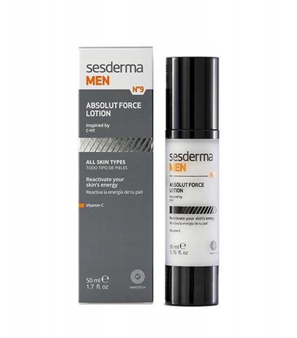 SESDERMA Men Absolut Force Lotion - 50 ml - cena, opnie, skład