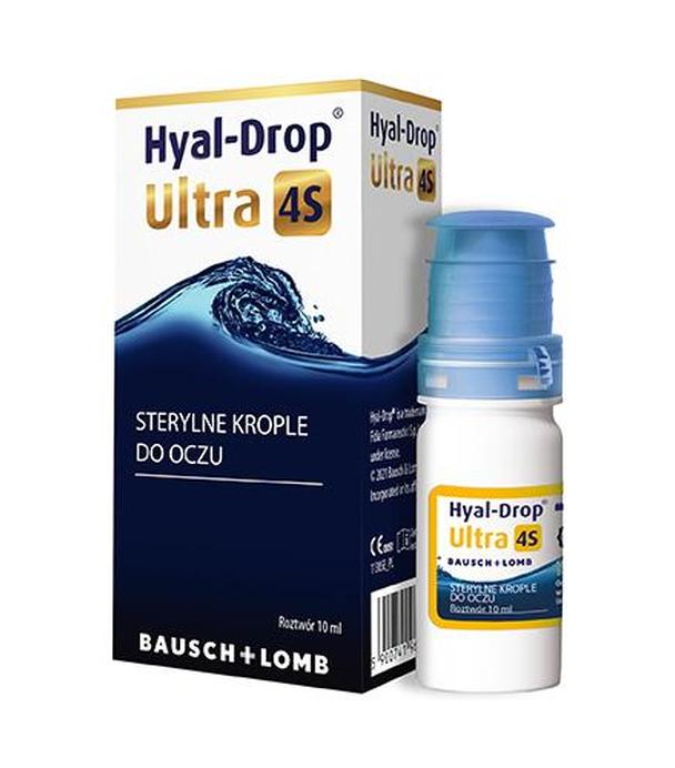 Hyal-Drop Ultra 4S, nawilżające krople do oczu, 10 ml