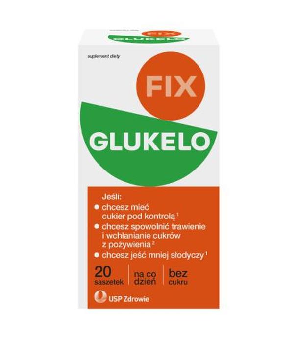 Glukelo Fix, saszetki, 20 sztuk