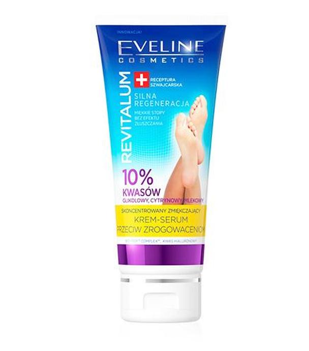 Eveline Revitalum Krem-serum przeciw zrogowaceniom 10% kwasów - 100 ml - cena, opinie, właściwości