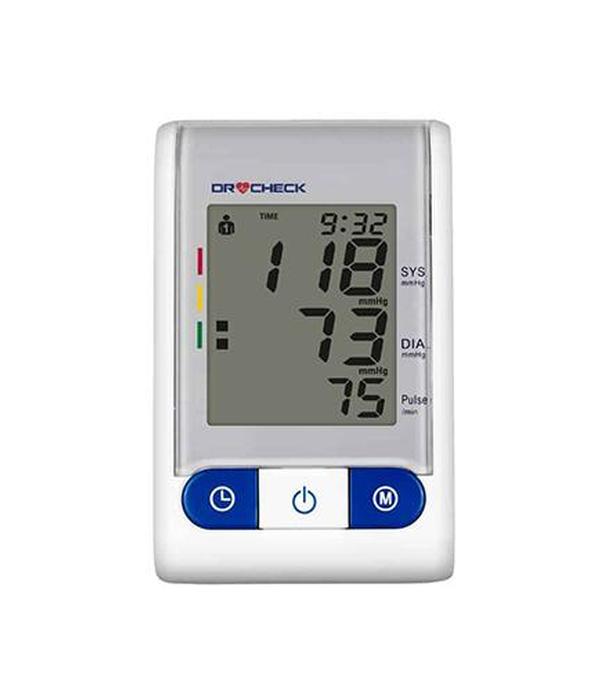 Dr Check CM-300 Ciśnieniomierz automatyczny do pomiaru ciśnienia krwi i pulsu na ramieniu, 1 sztuka