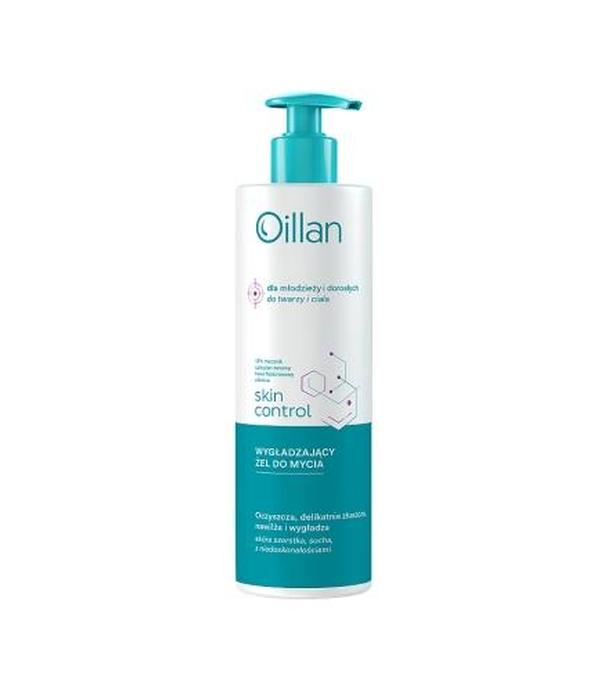 Oillan Skin Control Wygładzający żel do mycia twarzy i ciała z 10% mocznikiem, 400 ml