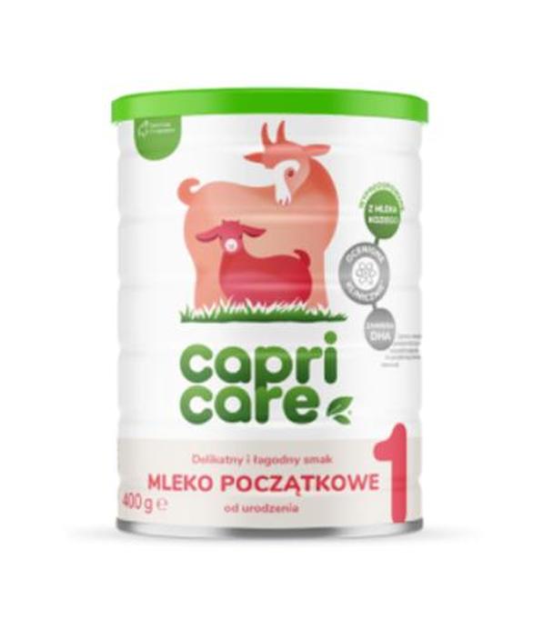CAPRICARE 1 Mleko początkowe oparte na mleku kozim od urodzenia, 400 g