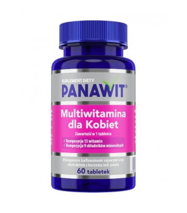 PANAWIT Multiwitamina dla kobiet, 60 tabletek