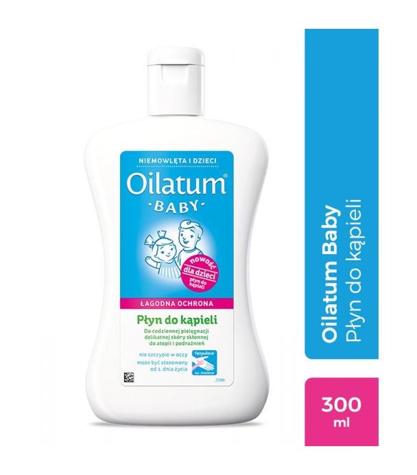 OILATUM BABY ŁAGODNA OCHRONA Płyn do kąpieli dla dzieci - 300 ml