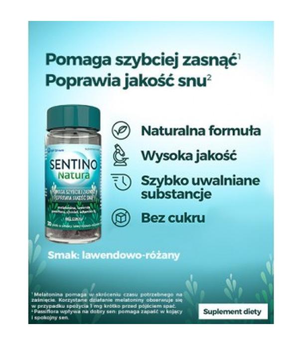 SENTINO Natura, 30 żelków - ważny do 2025-10-24