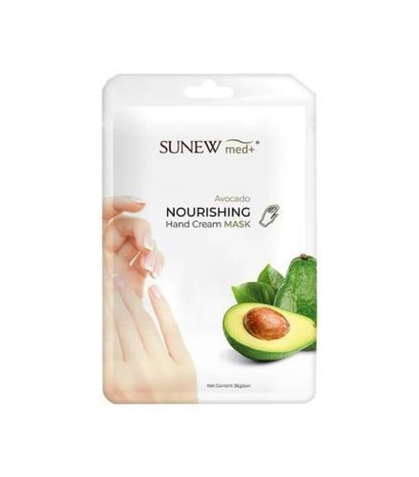 SunewMed+, Maska do dłoni avocado (36 g), 2 sztuki