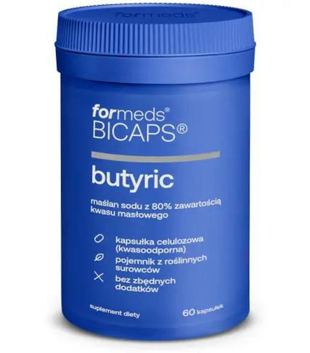 ForMeds Bicaps Butyric 240 mg kwasu masłowego, 60 kapsułek