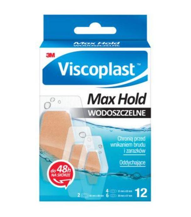 Viscoplast™ Max Hold, plastry wodoszczelne, 3 rozmiary, pudełko, 12 sztuk