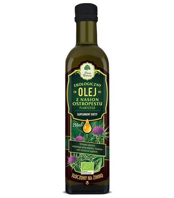 Dary Natury Ekologiczny olej z nasion ostropestu plamistego 250 ml cena, opinie, stosowanie - ważny do 2025-09-03