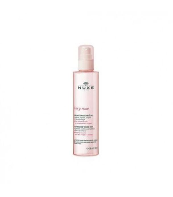 Nuxe Very Rose Tonizująca mgiełka do twarzy, 200 ml, cena, opinie, właściwości