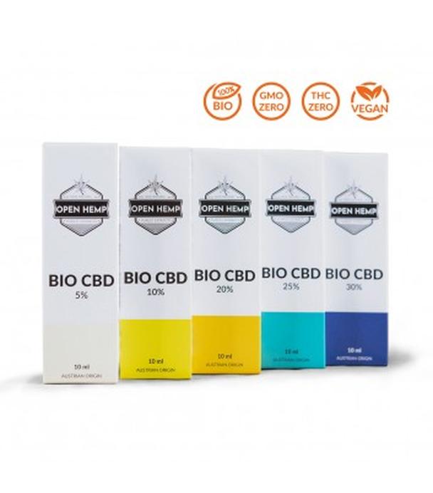 Olej Bio CBD 20% - 10 ml - cena, opinie, właściwości