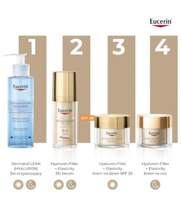 Eucerin Hyaluron-Filler + Elasticity Serum 3D do skóry dojrzałej przeciwzmarszczkowy, 30 ml