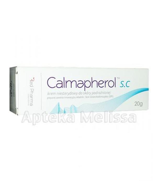 CALMAPHEROL S.C Krem niesterydowy do skóry podrażnionej - 20 g