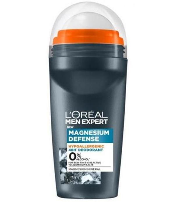 L'Oreal Men Expert Magnesium Defense Hipoalergiczny Dezodorant Roll-On, 50 ml