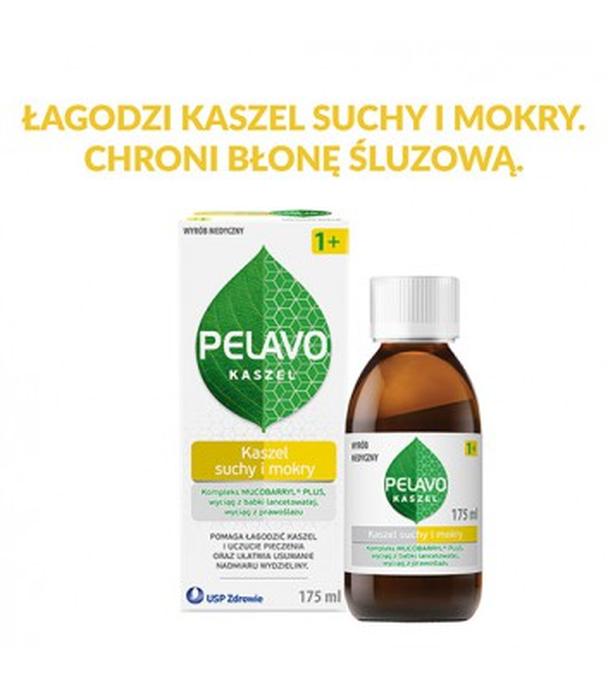 Pelavo Kaszel suchy i mokry Syrop, 175 ml, cena, opinie, skład