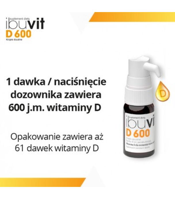 IBUVIT D 600 Krople doustne, 10 ml