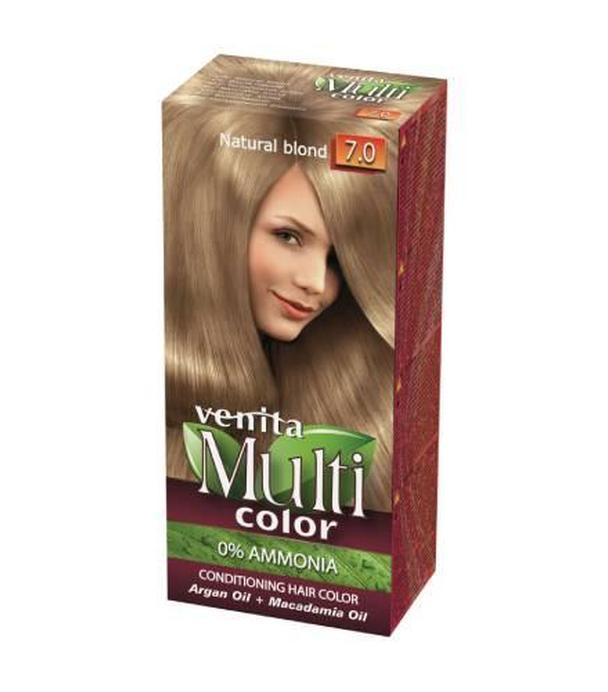 Venita Multi Color, farba bez amoniaku, 7.0 Naturalny Blond, 50 ml
