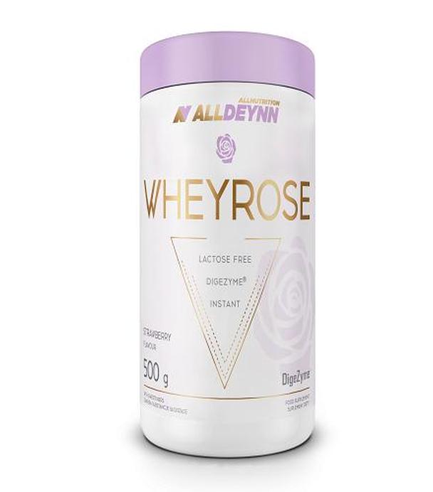 Allnutrition AllDeynn WheyRose Strawberry, 500 g  - ważny do 2025-09-10