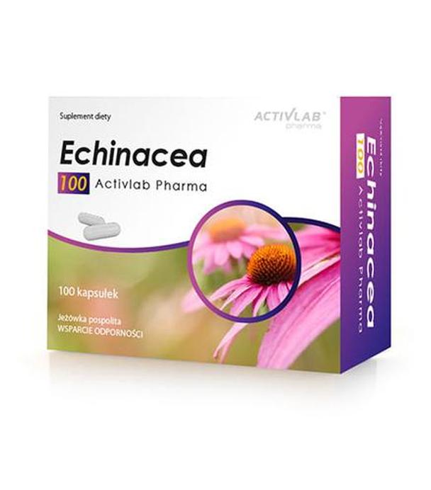 Activlab Pharma Echinacea 100 mg - 50 kaps. - cena, opinie, wskazania  - ważny do 2024-08-05