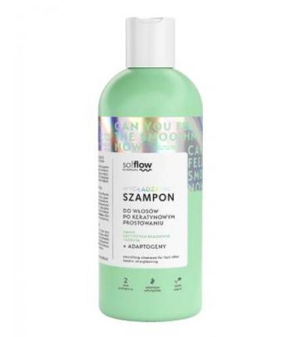 So!Flow, Szampon wygładzający do włosów po keratynowym prostowaniu, 400 ml