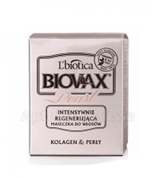 BIOVAX GLAMOUR PEARL Intensywnie regenerująca maseczka do włosów - 125 ml