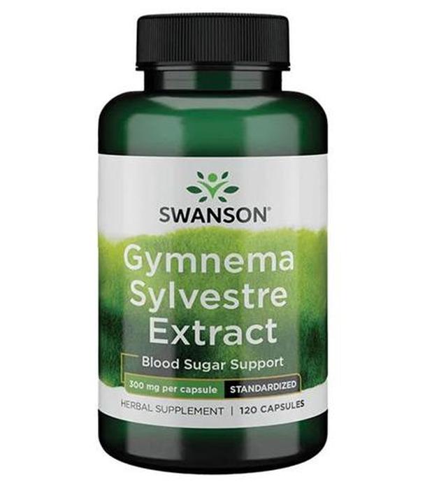 SWANSON Gymnema Sylvestre standaryzowana 300 mg - 120 kaps. - cena, opinie, składniki