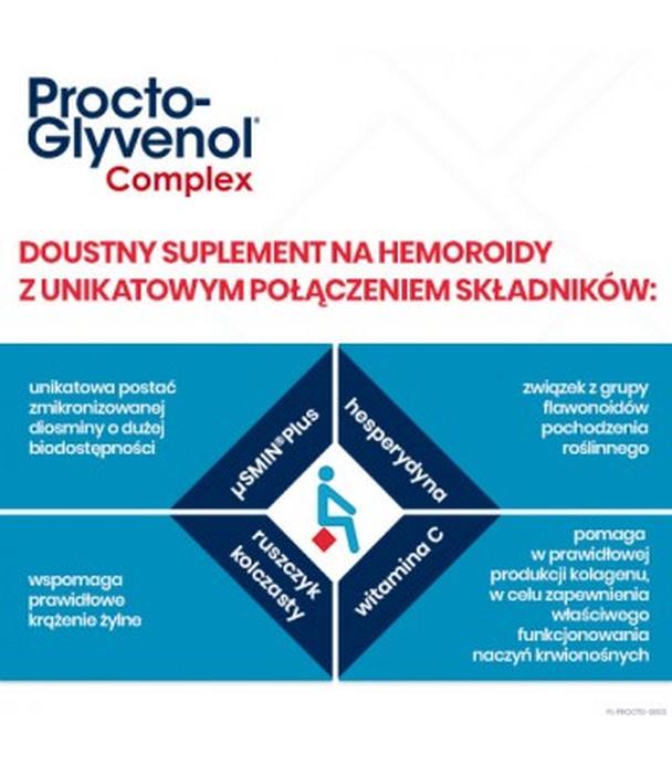 PROCTO-GLYVENOL COMPLEX 30 tabl. na hemoroidy