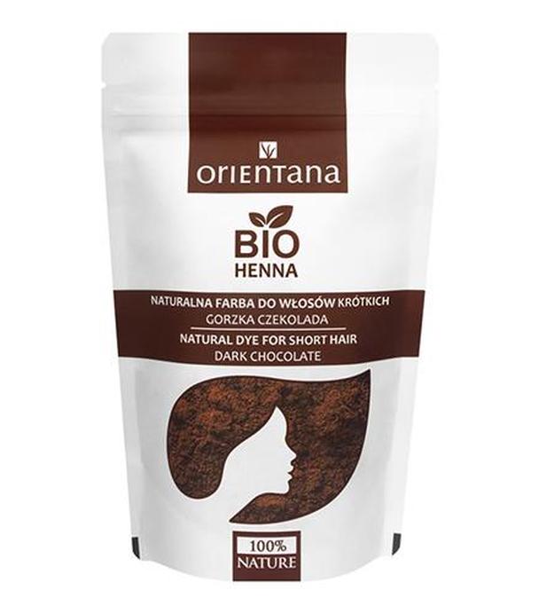 Orientana Bio Henna Gorzka czekolada - 50 g  - cena, opinie, właściwości