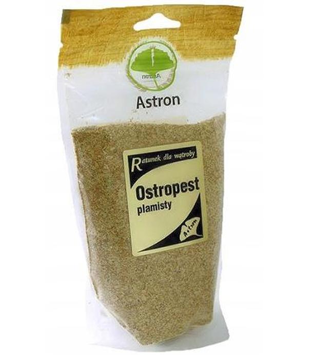 Astron Ostropest plamisty mielony - 250g - cena, opinie, stosowanie - ważny do 2025-10-31