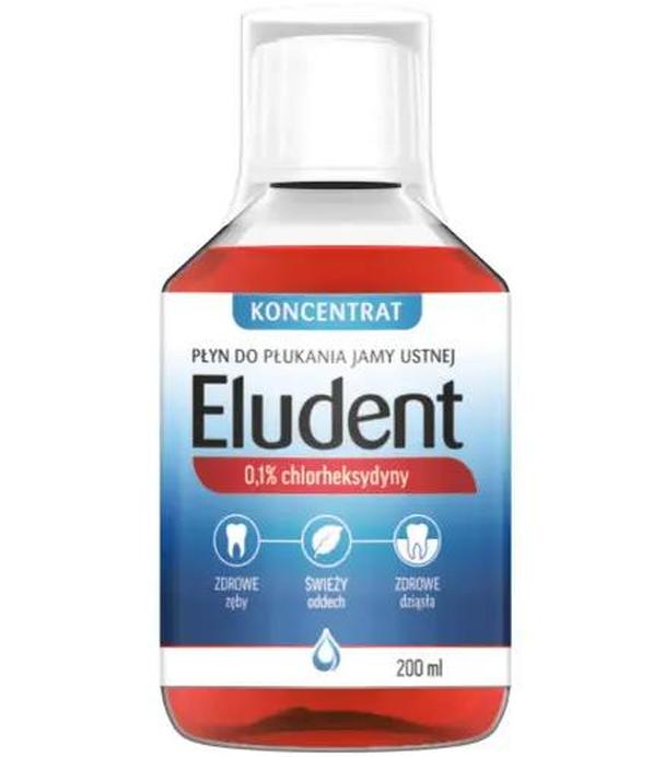 Eludent Płyn do płukania jamy ustnej koncentrat, 200 ml