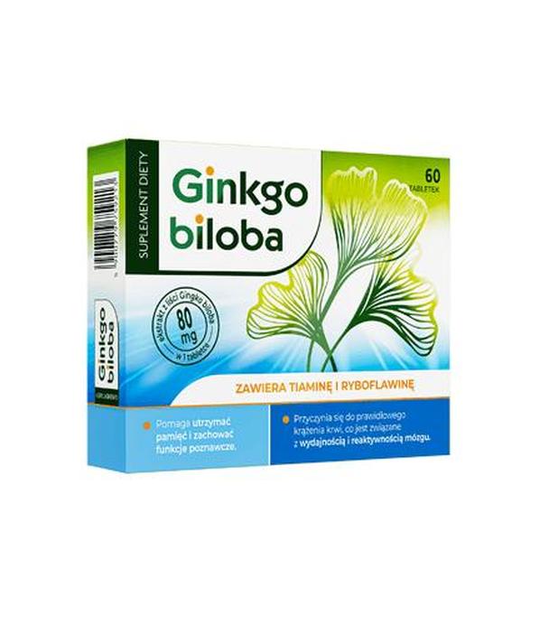 Ginkgo Biloba 60, tabletek