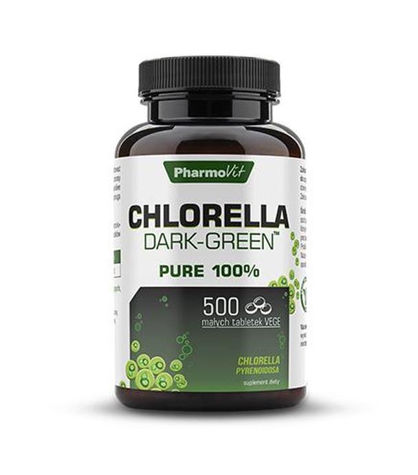 PharmoVit Chlorella Dark-Green - 500 tabletek