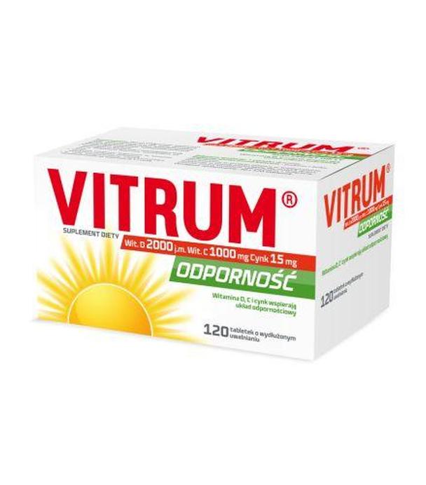 VITRUM ODPORNOŚĆ, 120 tabletek - ważny do 2025-10-31