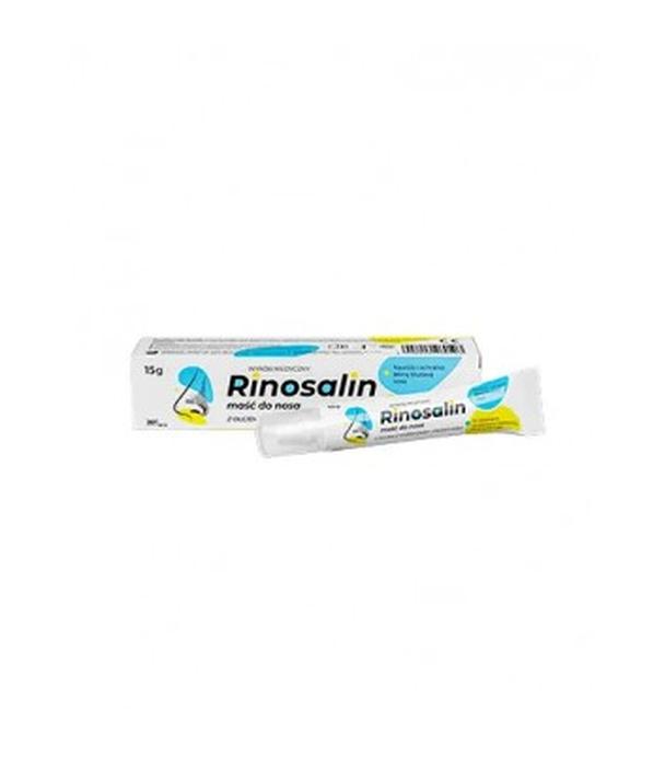 Rinosalin Maść do nosa, 15 g