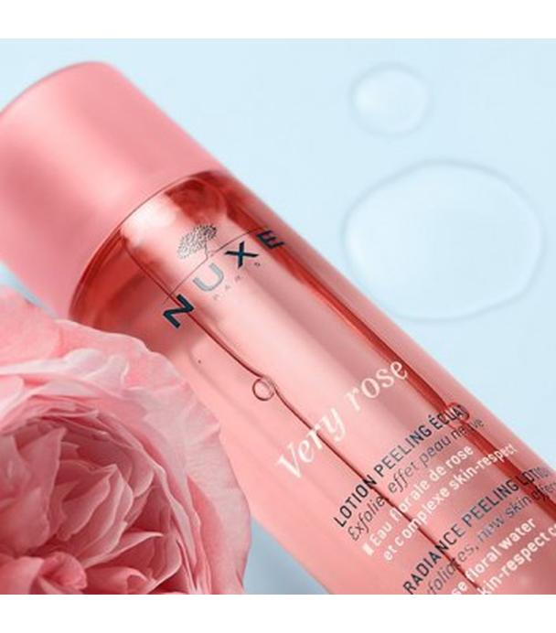 Nuxe Very Rose Rozświetlający peeling złuszczający, 150 ml, cena, opinie, właściwości