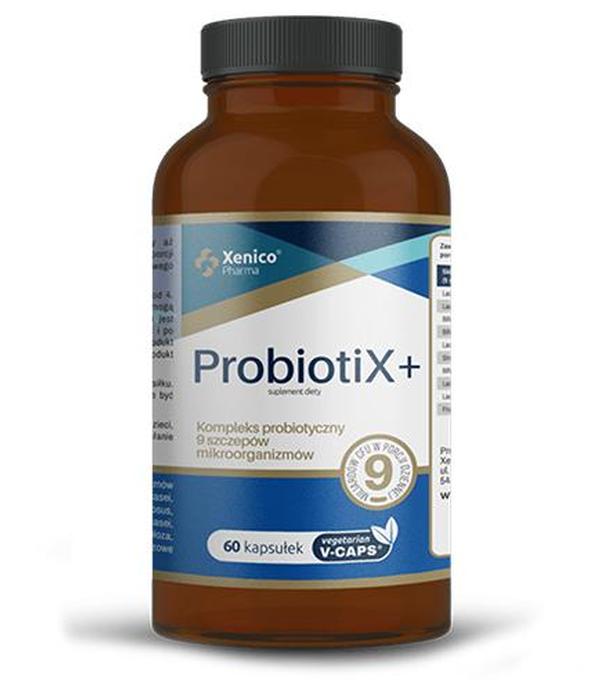 ProbiotiX+, 60 kapsułek, cena, opinie, dawkowanie